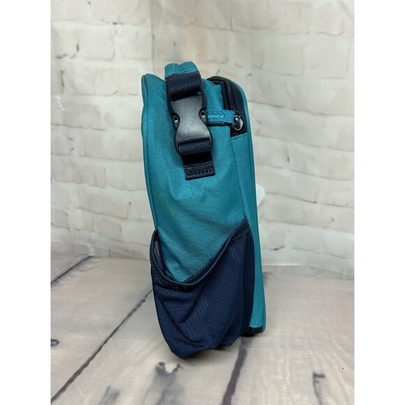 Contigo Kids Insulated Reusable Lunch Bag Antimicrobial Liner Bottle Holder Teal - Picture 4 of 8